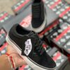 Vans oldskool negro base blanca