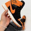 Negro naranja doble pipa