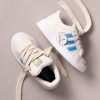 Messi crema azul